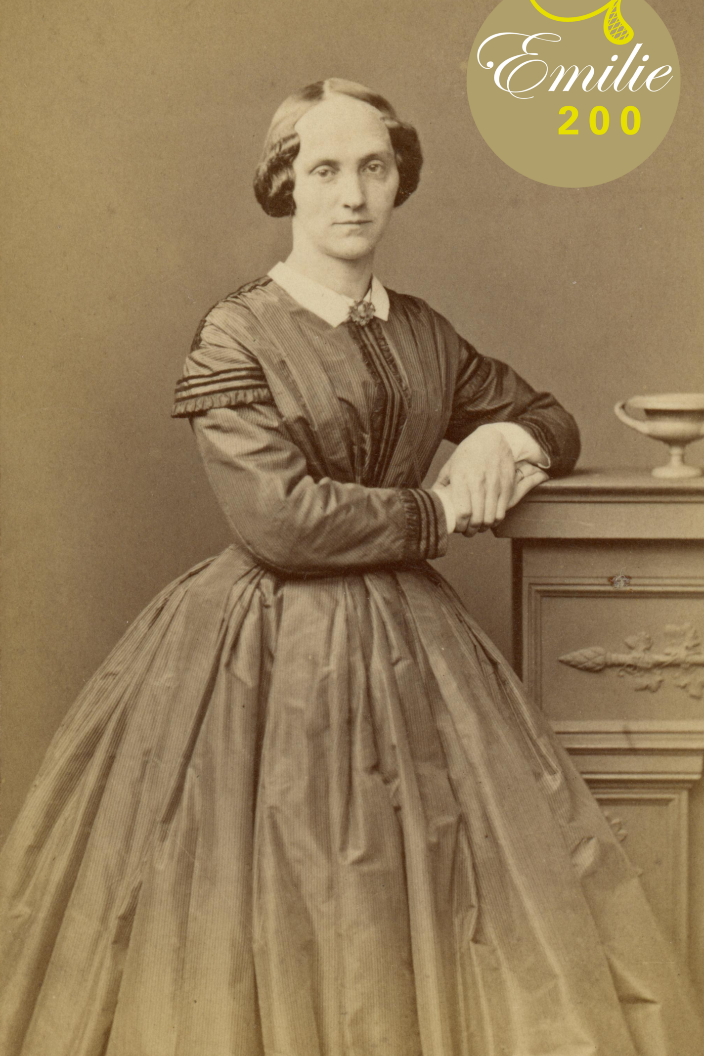 Porträt von Emilie Fontane (1824-1902) (öffnet Vergrößerung des Bildes)